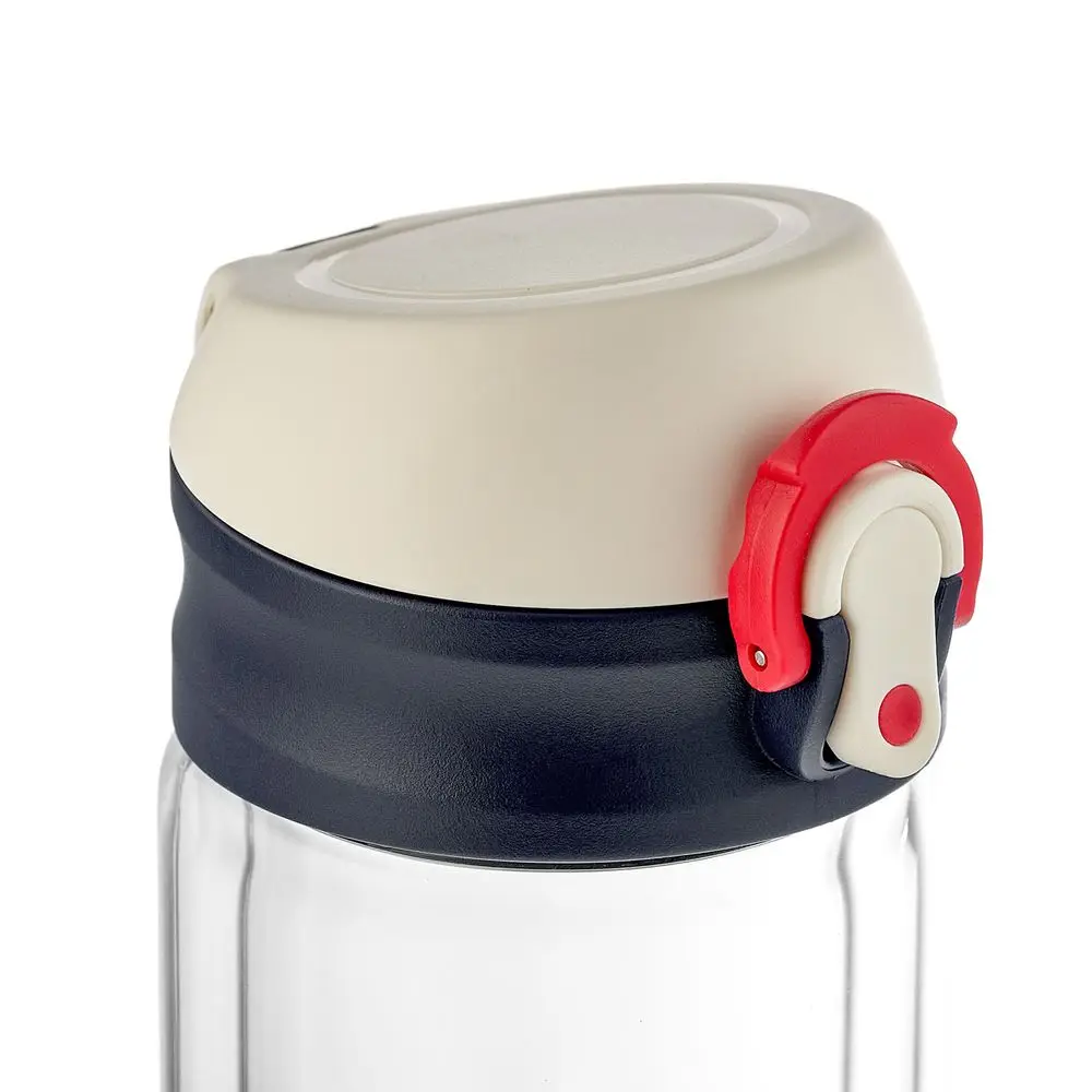 Hype borosilicate glass drinking bottle 330 ml coffee organizer Storage in the kitchen jars bottles ans order Home supplies and Cans items