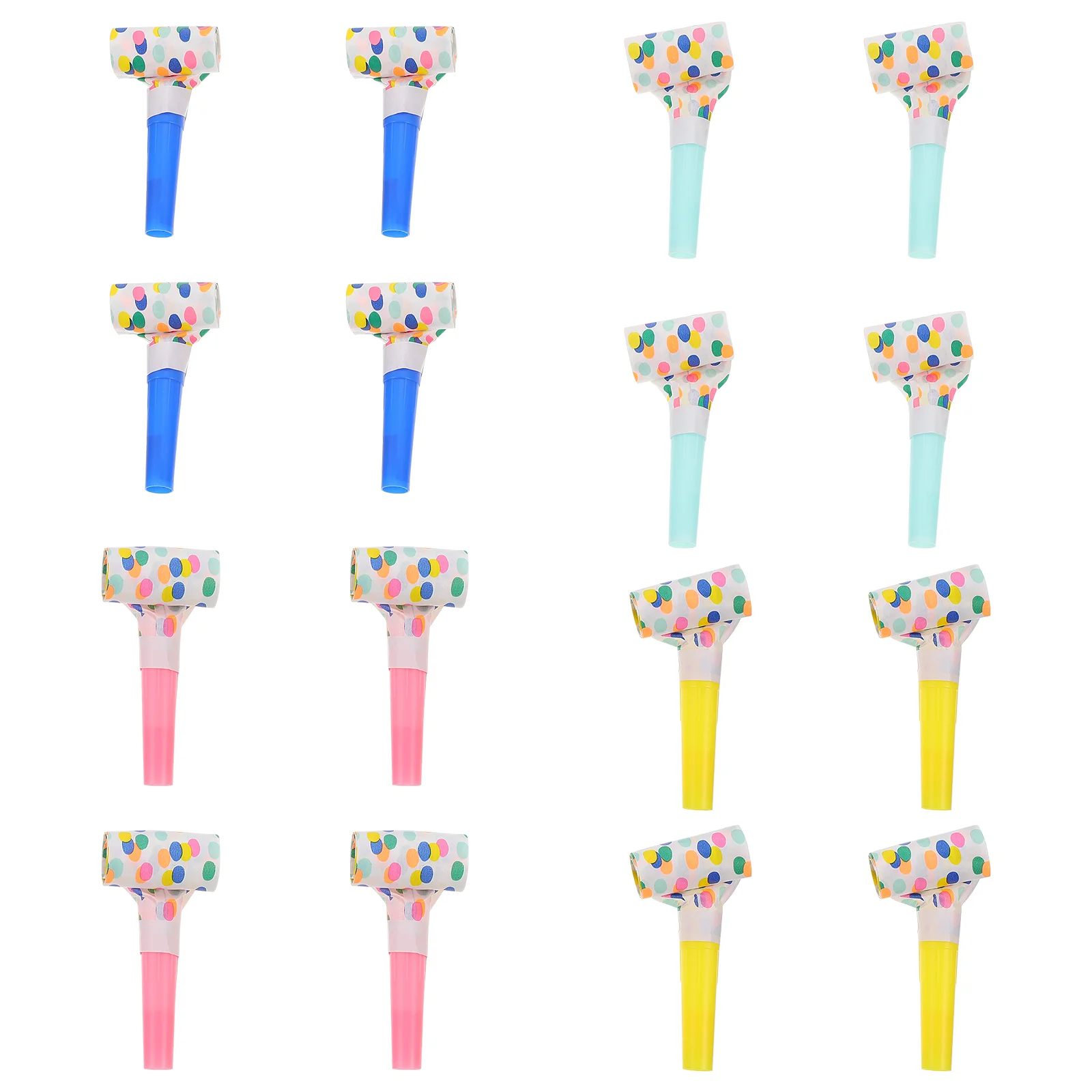 

Party Blowouts Whistles Noise Maker Horn Christmas Bulk Carnival Horns Birthday Noisemakers Blowblowers Toys Instrument Metallic