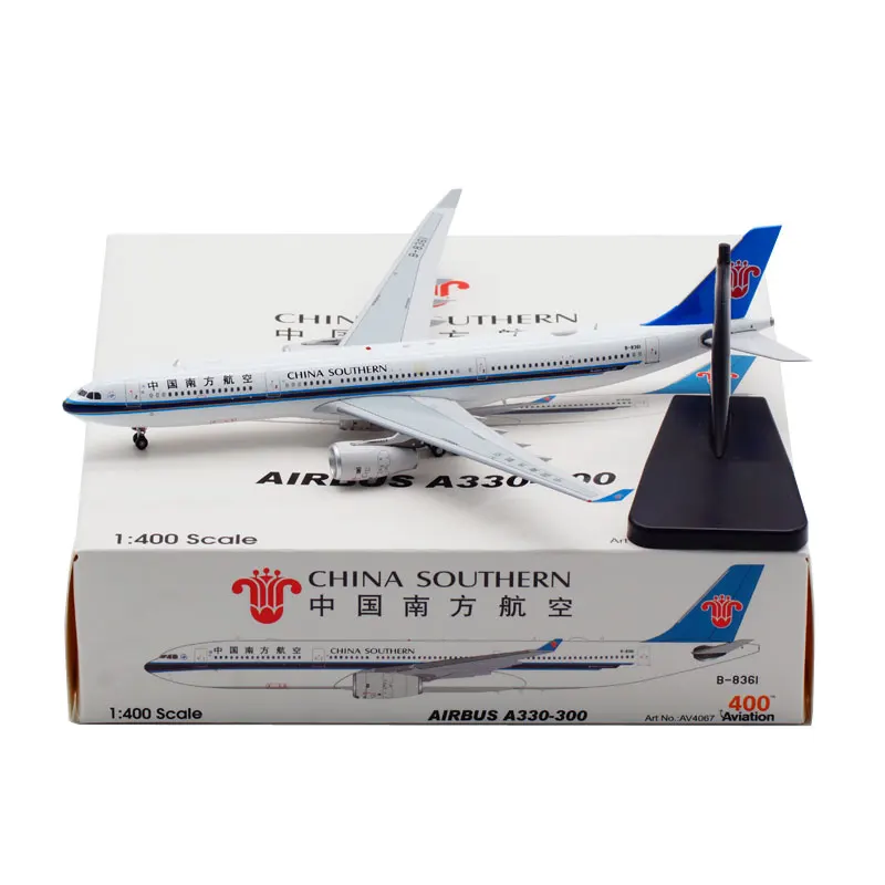 

Литая под давлением в масштабе 1:400, Китай, Южная Авиапочта, A330-300 B-8361, коллекция сувенирных украшений
