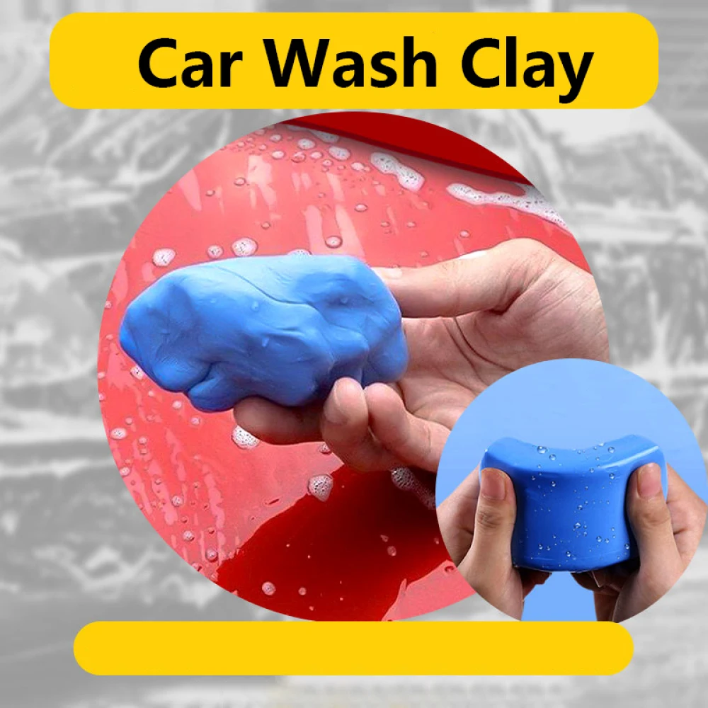 

Clay Glass Decontamination Wipe Car Volcanic Glue Car Wash Mud Car With Cleaning Cleaning In Addition To Gum Grinding Mud