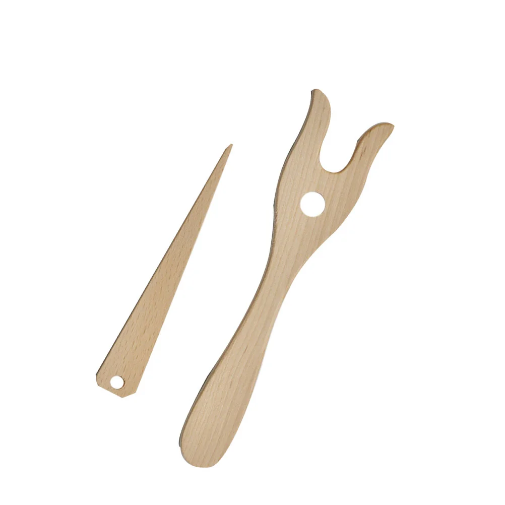 

Needle Knitting Kids Tool Large Eye Wooden Cording Weaving Craft Nalbinding Crochet Wood Stitching Lucet Tools