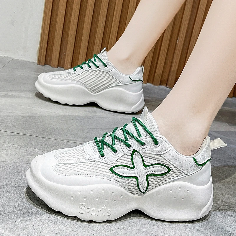

In 2022, the new sports casual shoes female Korean fashion Joker platform increased Daddy shoes hiking shoes.