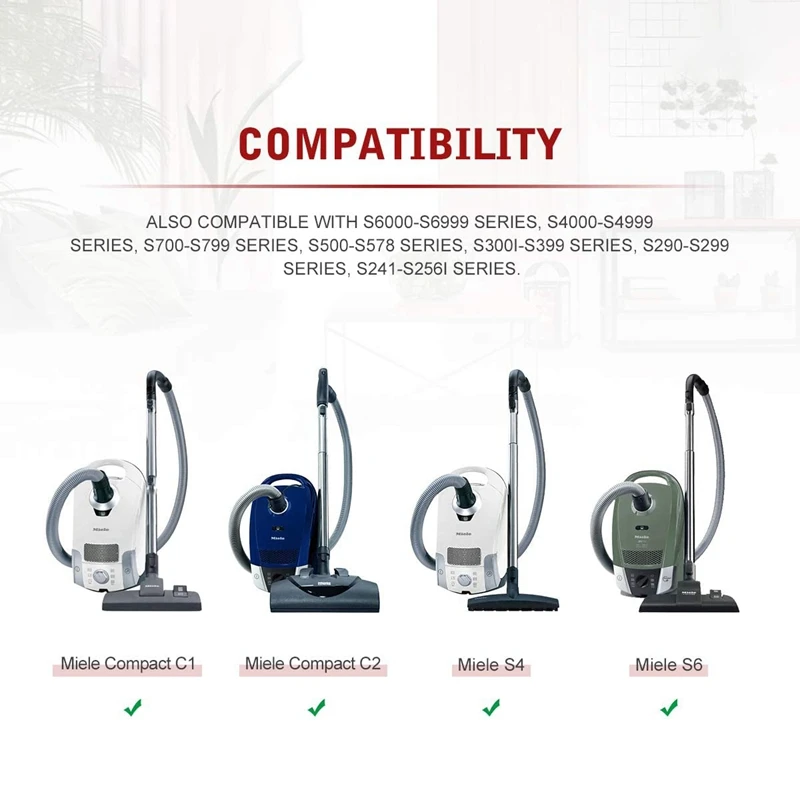 Сменные мешки для пылесоса Miele FJM Airclean 3D пылесборники подходят моделей пылесосов