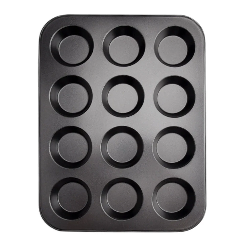 

12 Holes Cake Mold Baking Tray DIY Non-stick Muffin Kitchen Bake Layer Accessory Gadget