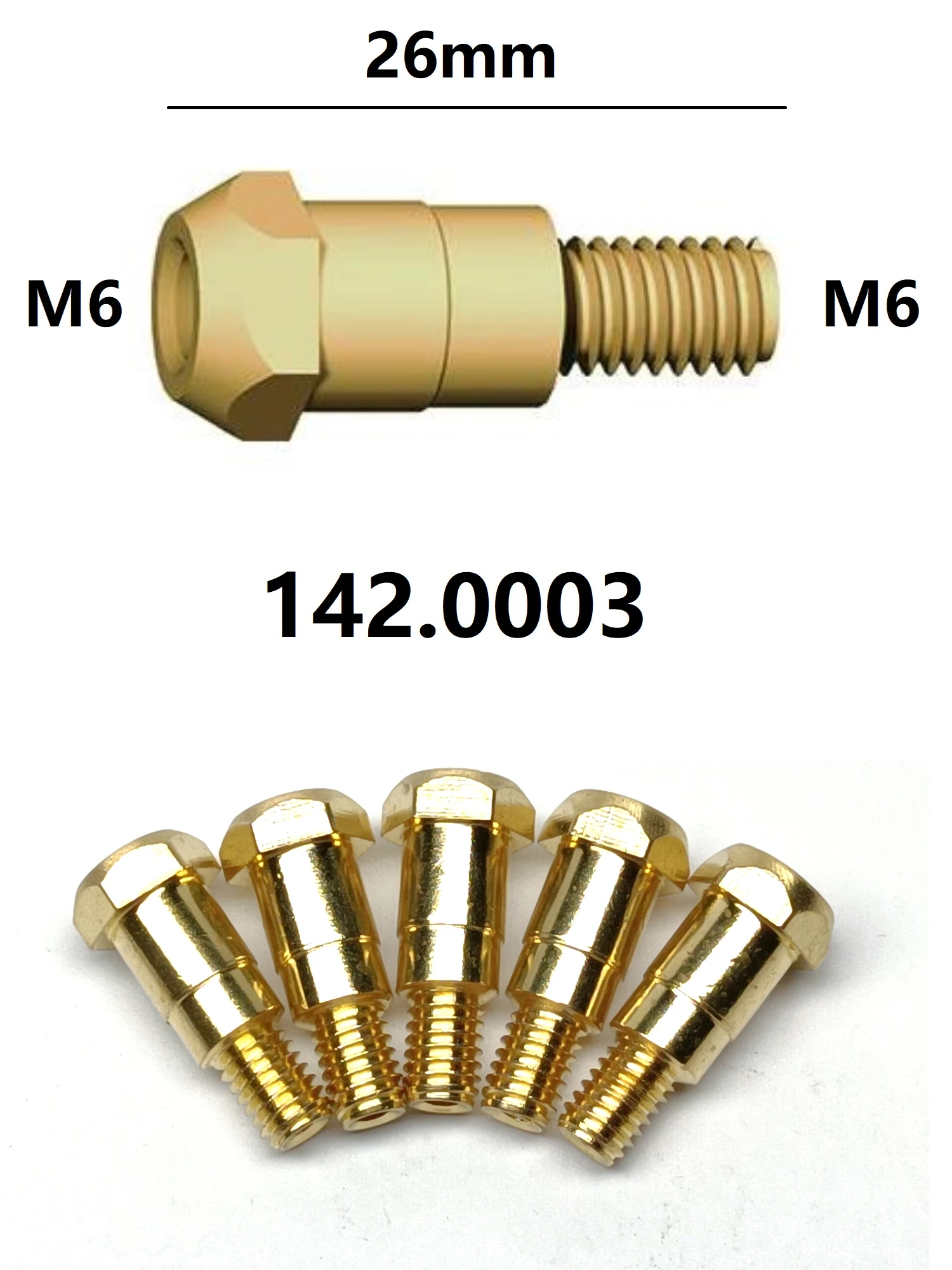 

Газовый диффузор M6 для MIG Gun
