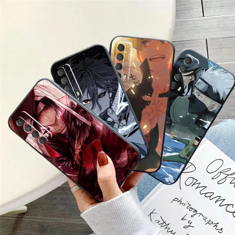 

Japan NARUTO Anime Phone Case For Huawei P Smart Z 2019 2021 P20 P20 Lite Pro P30 Lite Pro P40 P40 Lite 5G Carcasa