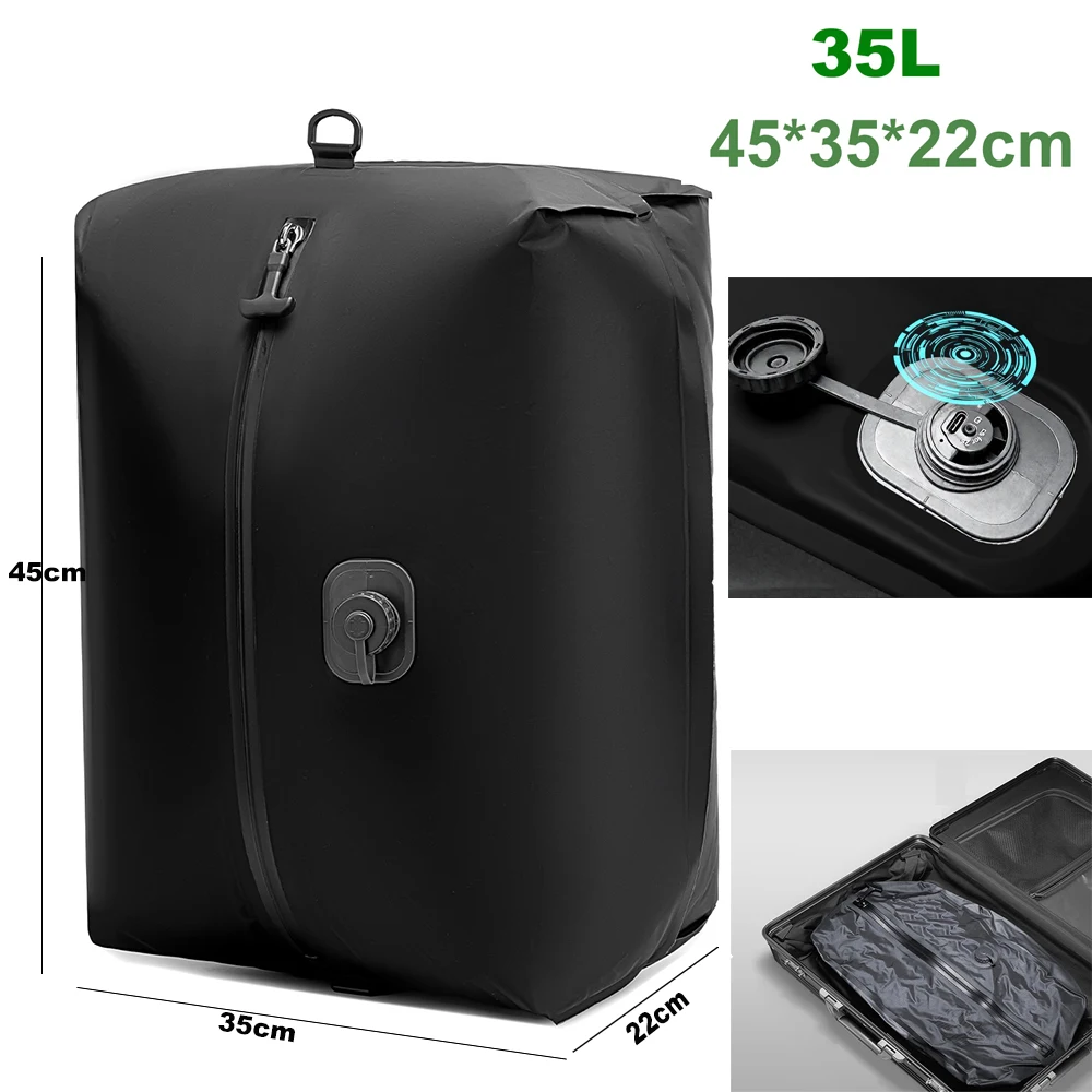 

Вакуумный компрессионный мешок для путешествий, нейлон, 17л или 35л