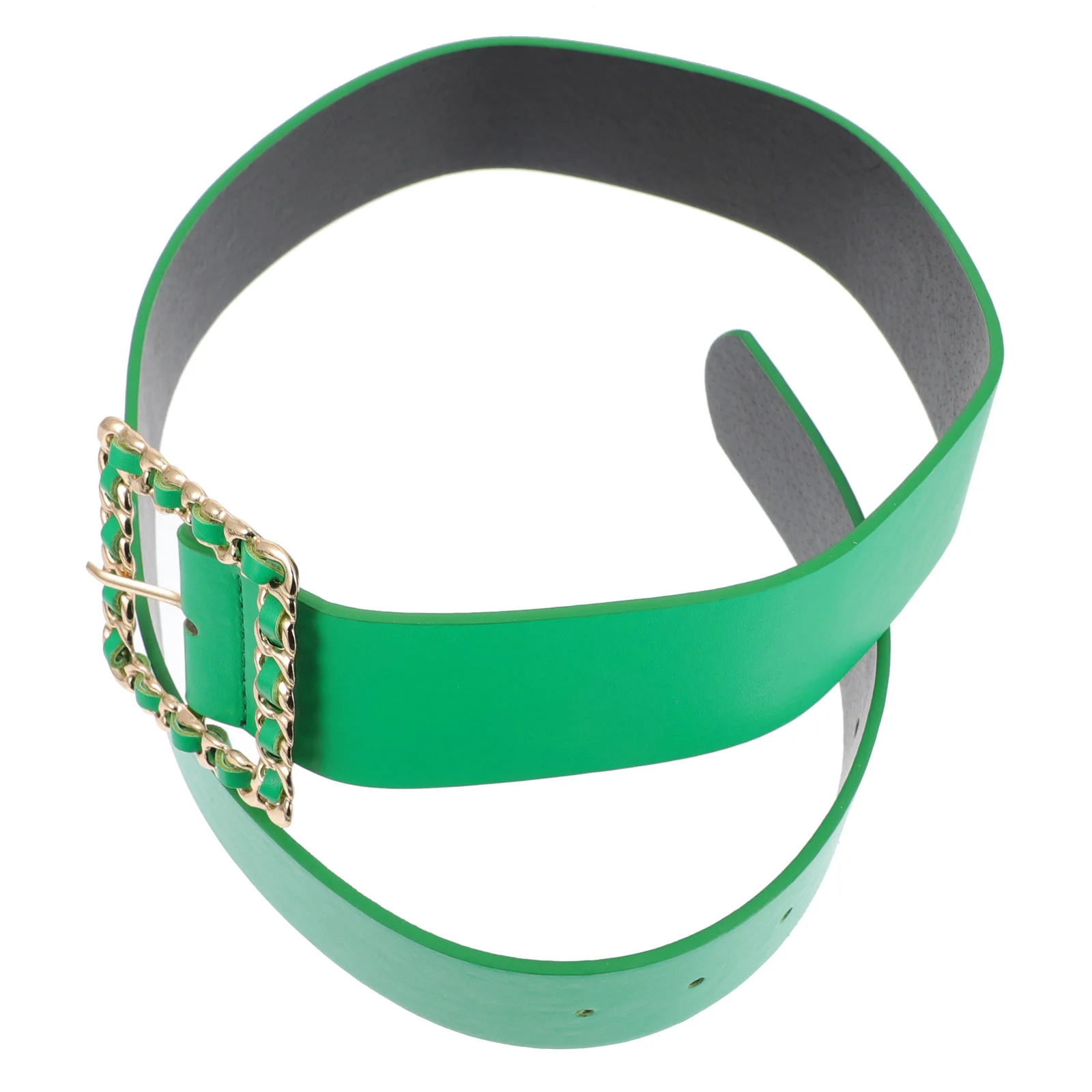 

Green Dresses Trendy Delicate Girdle Girl Waist St Patrick's Day Waistbands Female