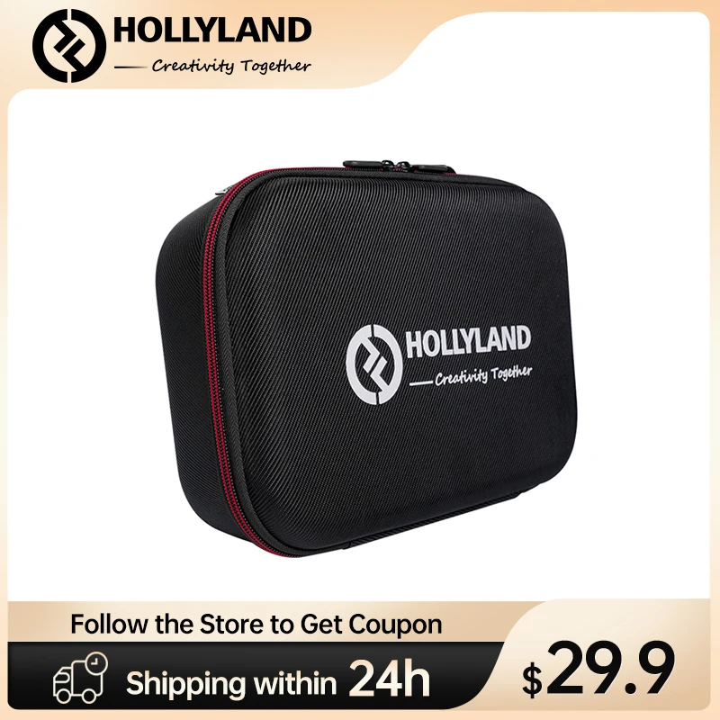 

Hollyland Wireless Video Transmitter Storage Case for Mars 4K Transmitter Receiver Set Holds Storage Bag