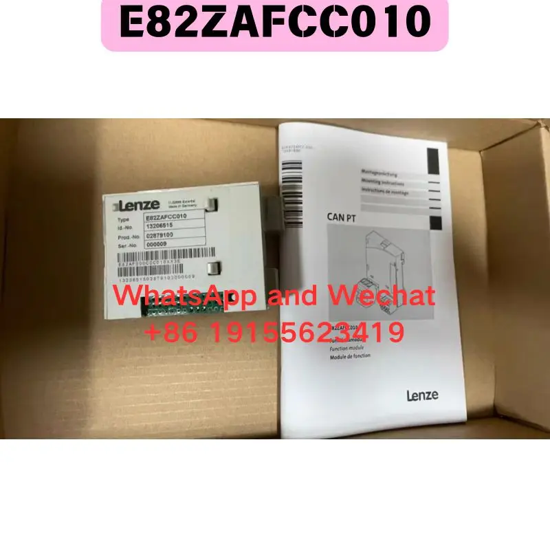 Совершенно новый оригинальный б/у E82ZAFCC010 Luntz модуль платы ввода-вывода инвертора