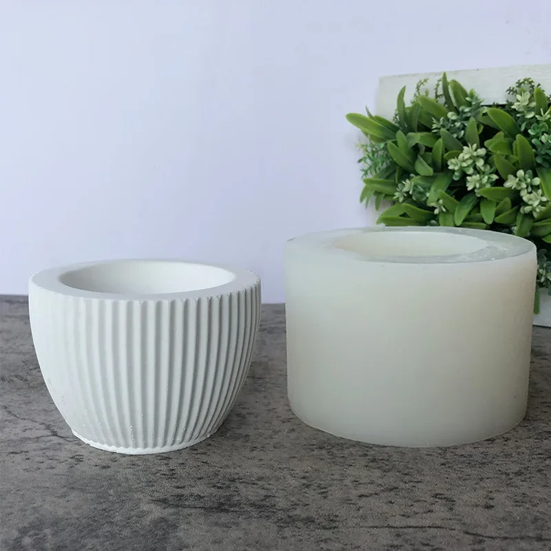 Сочный цветочный горшок цементный капельный клей цветок орнамент в горшке форма