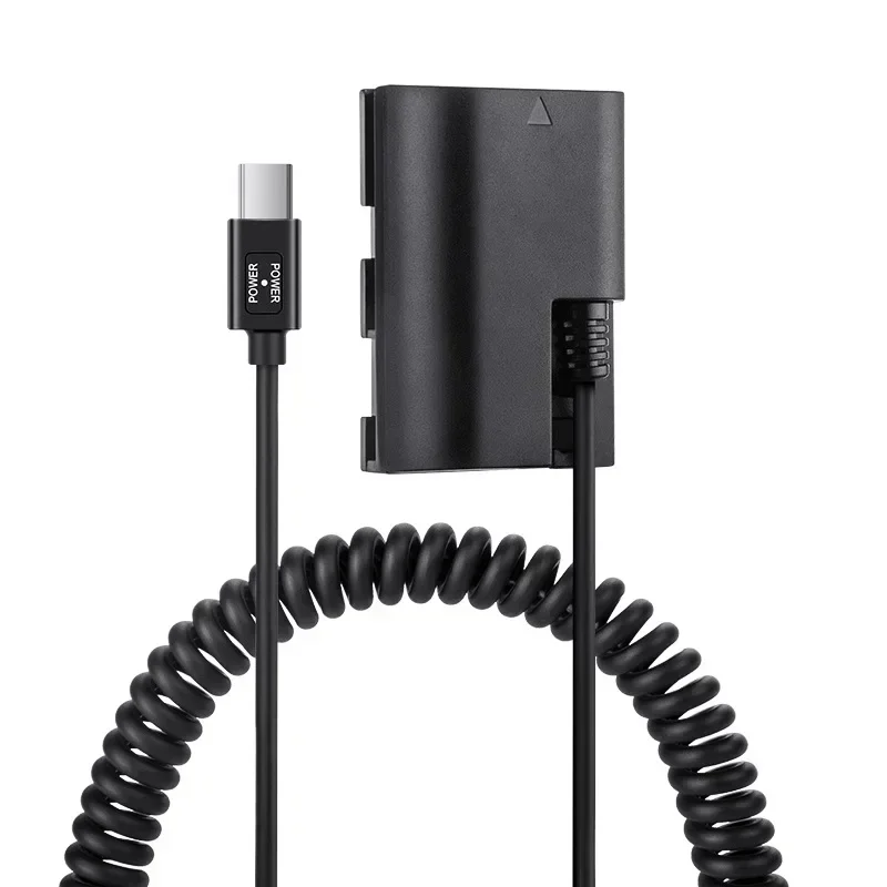 Адаптер переменного тока типа C/USB-C к LP-E6 LP-E6N для камеры Canon EOS 5D 6D 7D 90D 80D Mark II III IV 5DS R