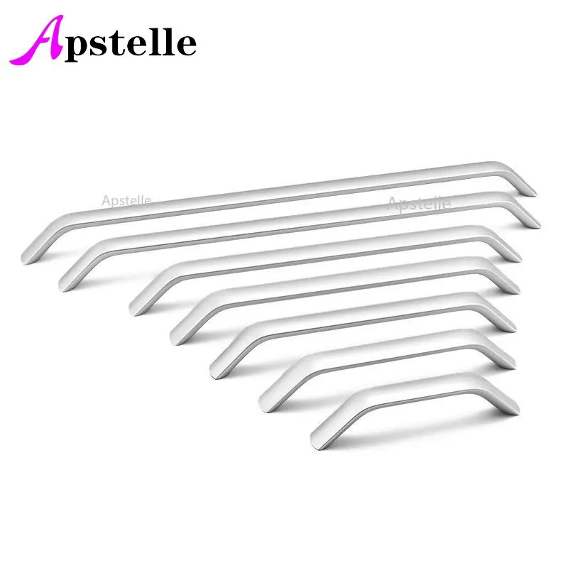 

Space Aluminum Handles Kitchen Door Cabinet Straight Handle Pull Knobs Furniture Hardware