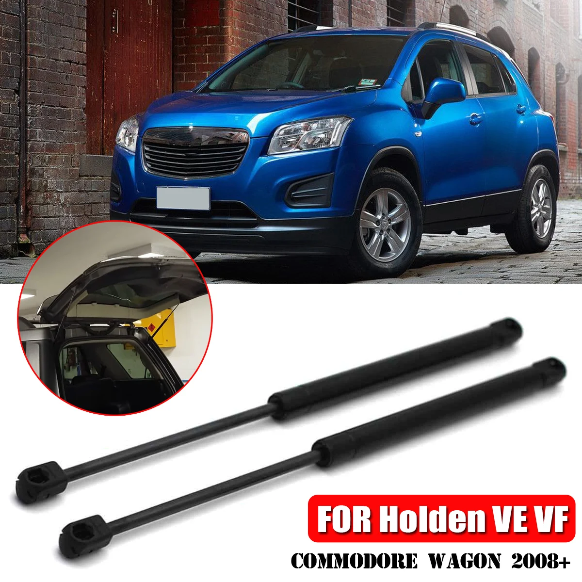 

1Pair Car Rear Truck Tailgate Tail Gate Gas Struts Shock Lift Supports For Holden VE VF Commodore Wagon 2008+