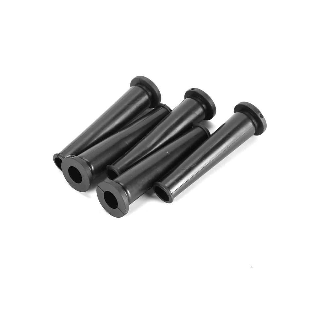 

5Pcs Black Rubber Wire Protector Cable Sleeve Boot Cover For Power Tool Cellphone Charger Power Tool Accessories