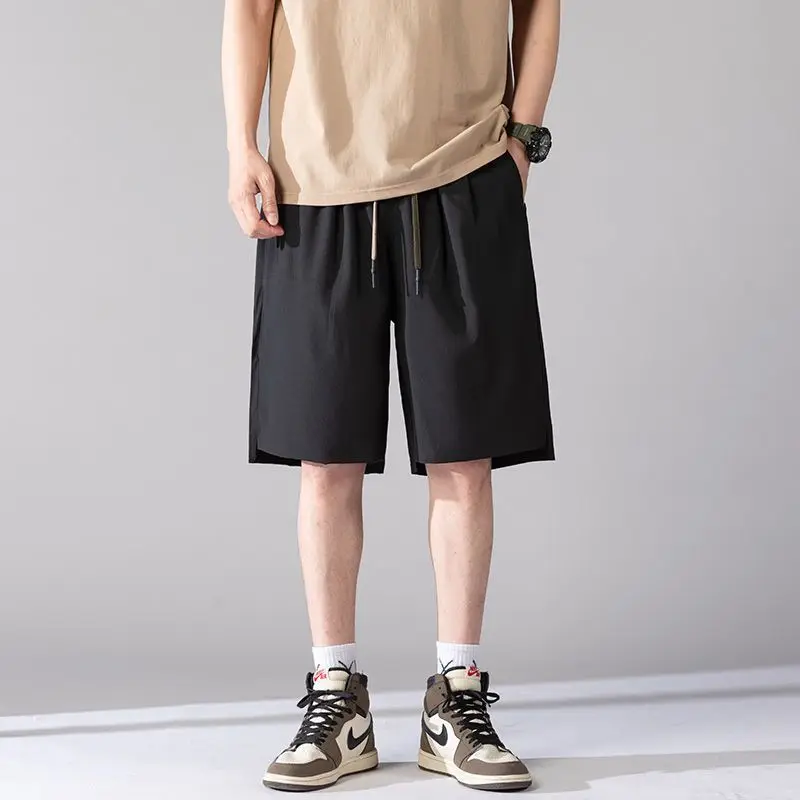 

2023 Cotton Soft Shorts Men Summer Casual Home Stay Male Running Clothes Sporting Trouser Shorts Jogging Solid Short Pants Y119