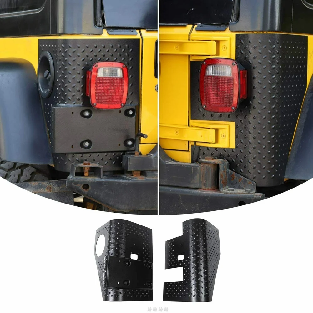 

Капоты задних фар для Jeep Wrangler TJ, автомобильные задние фары, защитные наклейки для Jeep Wrangler TJ 1997-2007