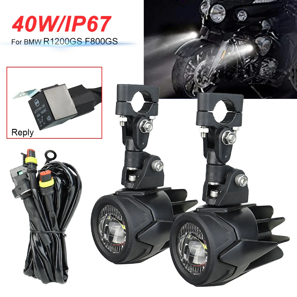 

Fog Lights for BMW R1200GS LC R 1250GS R1250GS F800GS GSR1200 F850GS F750GS Adv R 1200 GS Motorcycle Light Guards Cover