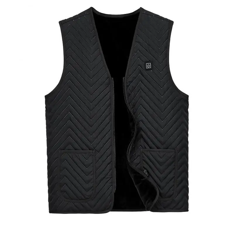 

Жилет с подогревом, модное мужское и женское пальто, одежда, умная теплая одежда с электрическим подогревом, зимние походные жилеты