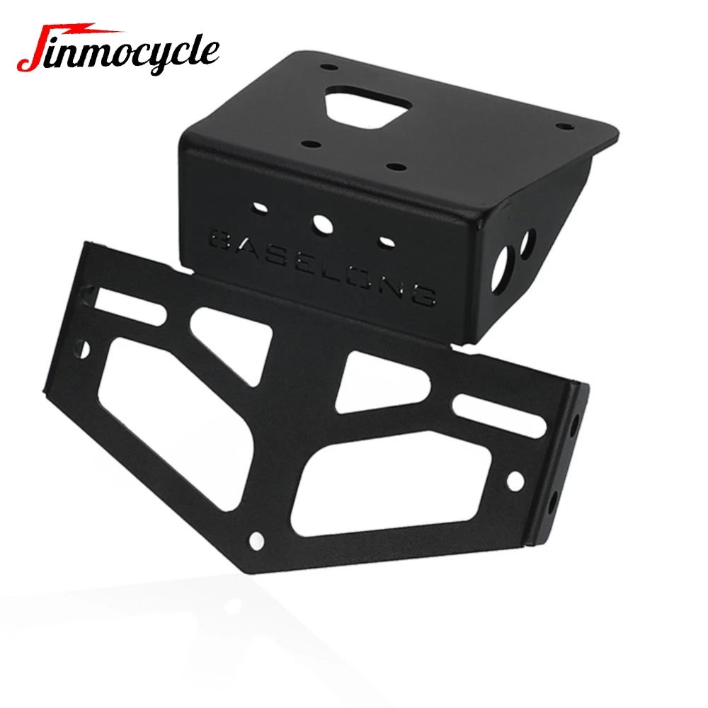 Фото Для Honda MSX125 GROM125 MSX 125 GROM 125 2022 2023 2024 мотоциклетный задний аккуратный номерной знак, комплект для устранения крыльев, кронштейн №3