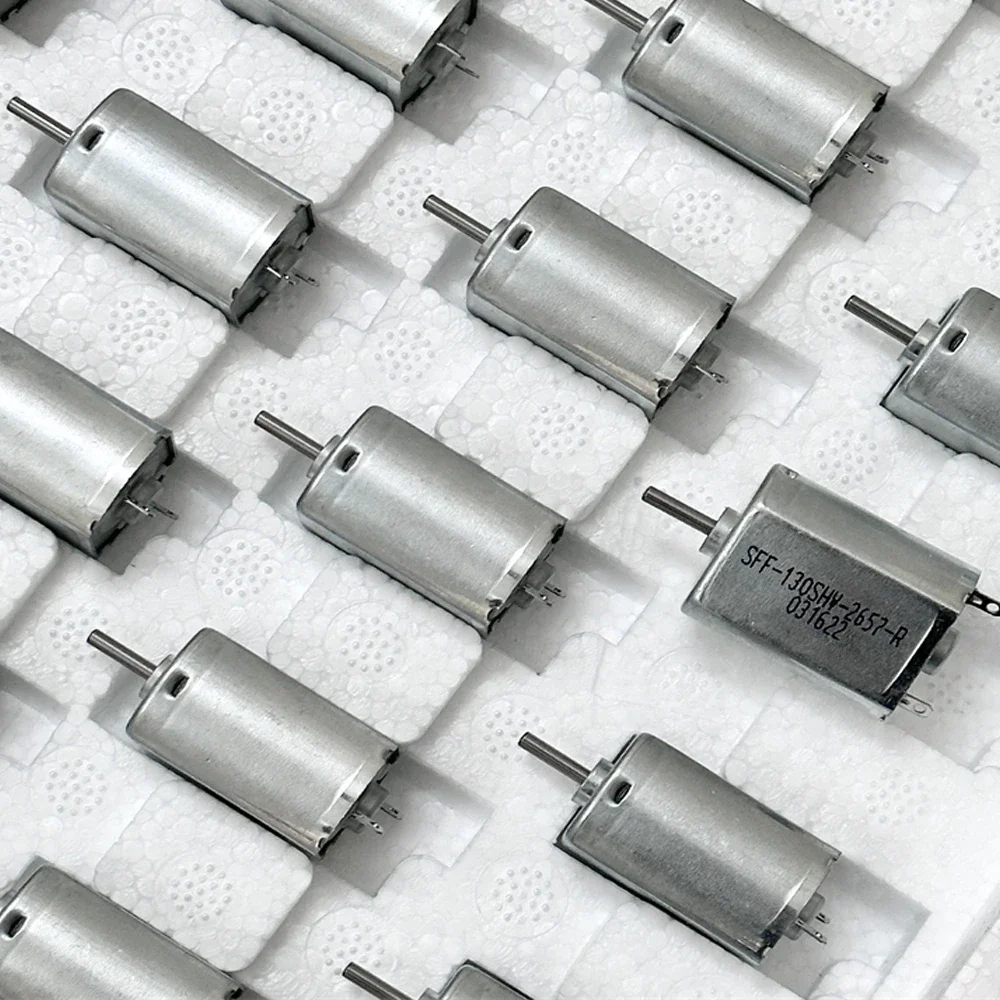 Micro 130 Двигатель постоянного тока Железная задняя крышка Щетка из драгоценного