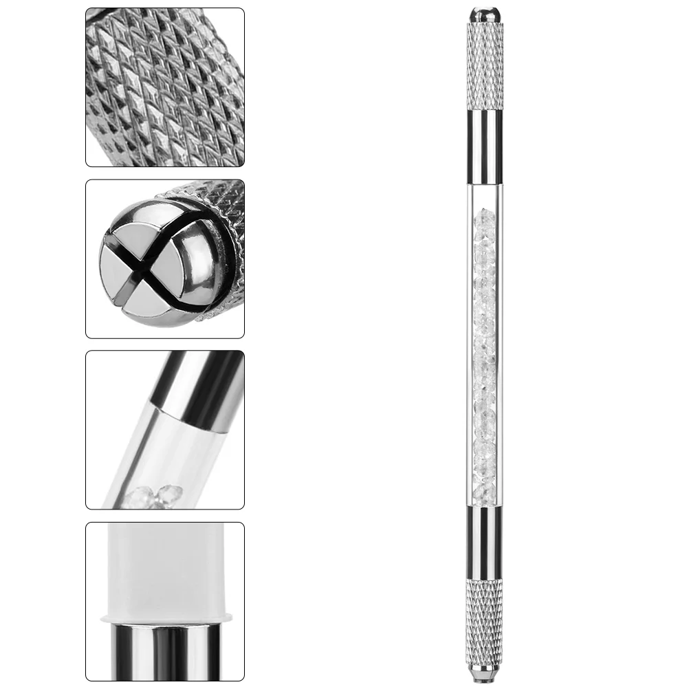 

Инструменты для бровей, акриловая татуировочная ручка, ручной микроблейдинг, ручное картографирование, двойная головка