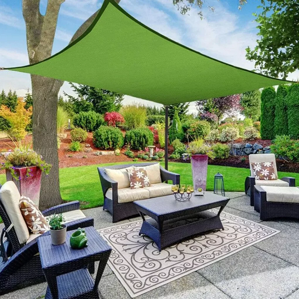 

NEW 2x3M Garden Sun-proof Hanging Awning Shelter Patio Sun Shade Sail Waterproof Outdoor Canopy
