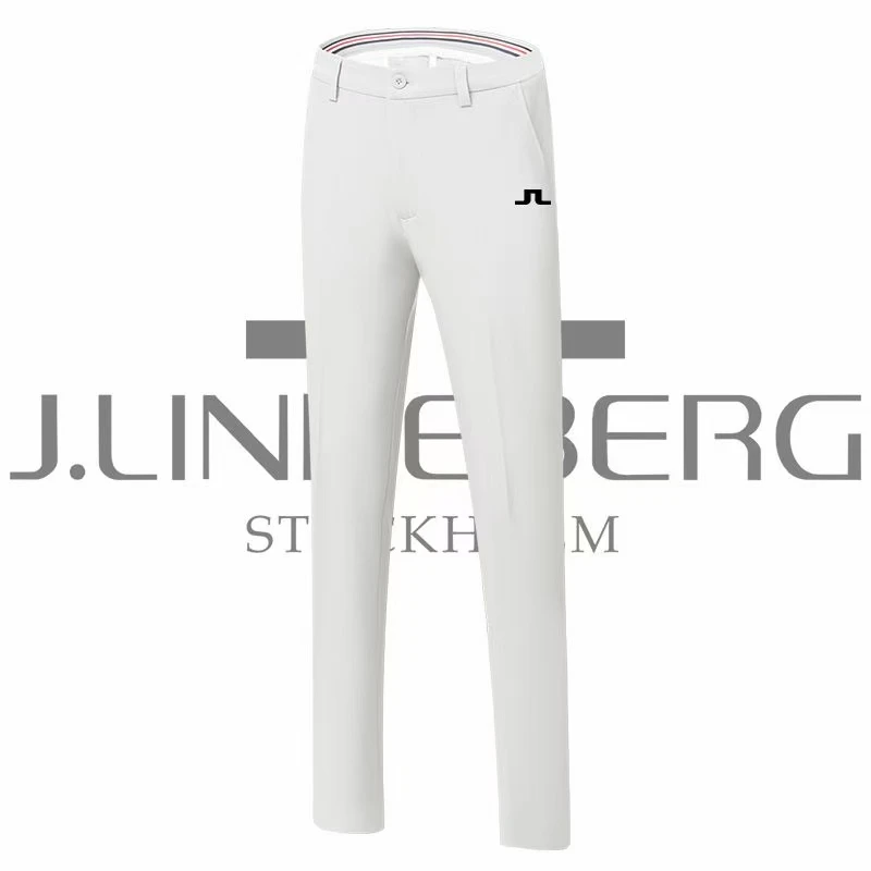Men Golf pants spring autumnElastic solid color sports and leisure pants High quality golf apparel Men trousers