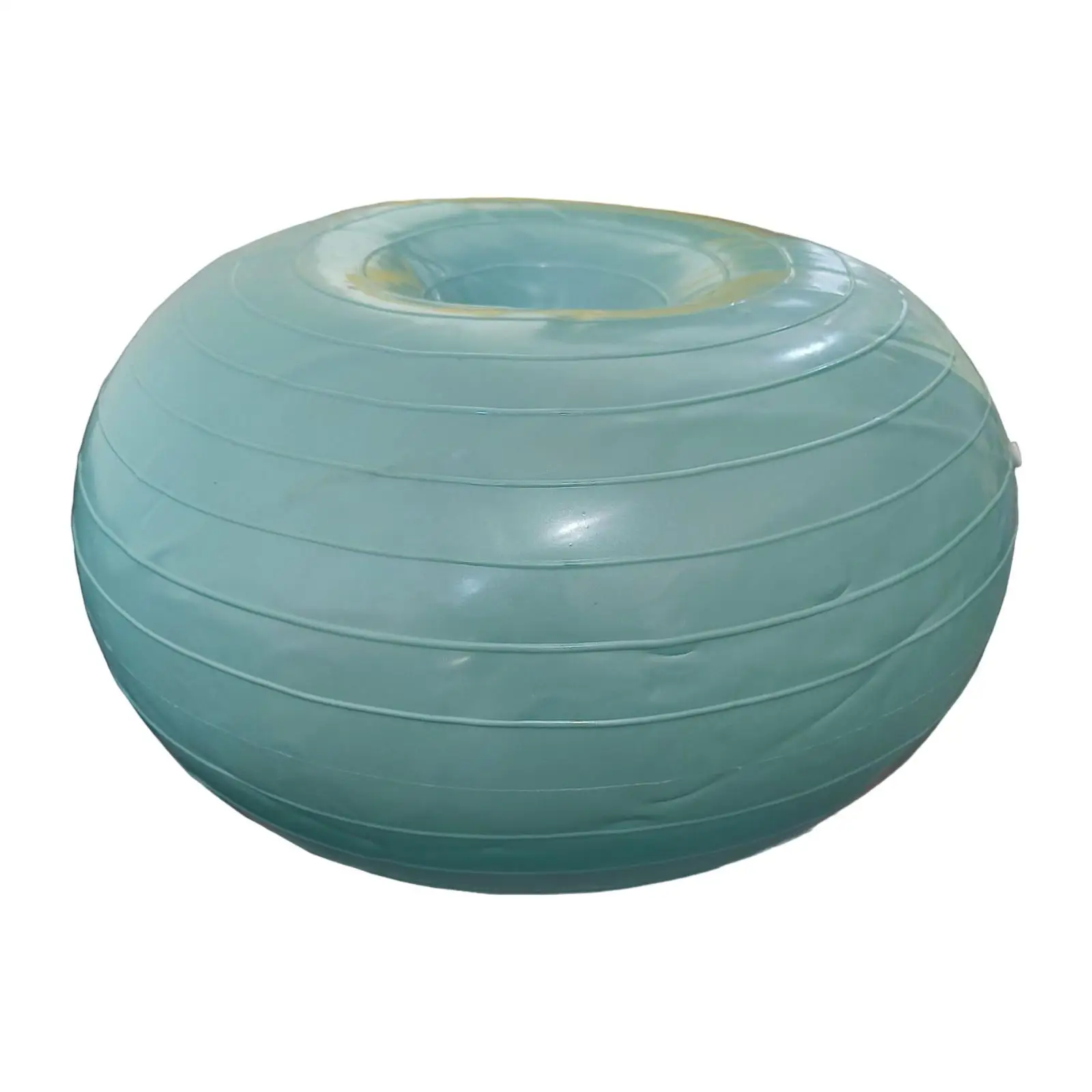 Надувной мяч для упражнений мяч-пончик из толстого ПВХ утолщенный йоги