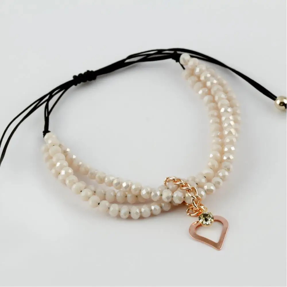 Браслет с кристаллами 3-й плотности (Roz Color) | Украшения и аксессуары