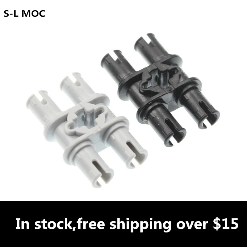 

32138 65098 Pin Double with Axle Hole Bricks Collections Bulk Modular GBC Toy For Technical MOC 1Pcs Sale Building Blocks