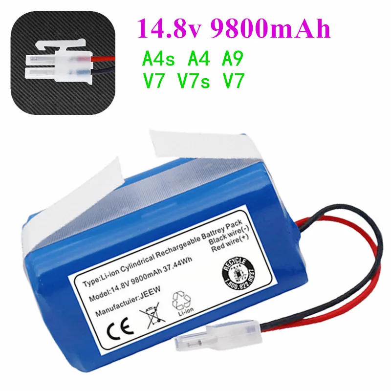 

14.8V 9800mah Batterie Des Gutrend Stil 220 Roboter Staubsaugers Li-Ion 18650 14.4V Wiederaufladbare Batterie Smart Home Zubehör