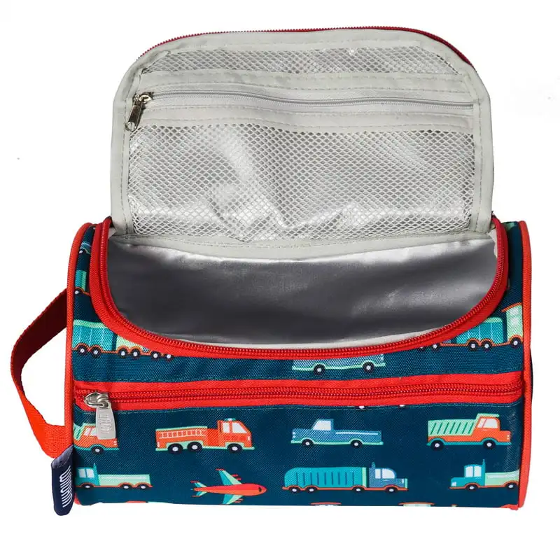 High-Quality Toiletry Bag with Zippered Exterior Front Pocket, Mesh Interior Pocket for Boys, Girls and Adults, Perfect for Tran