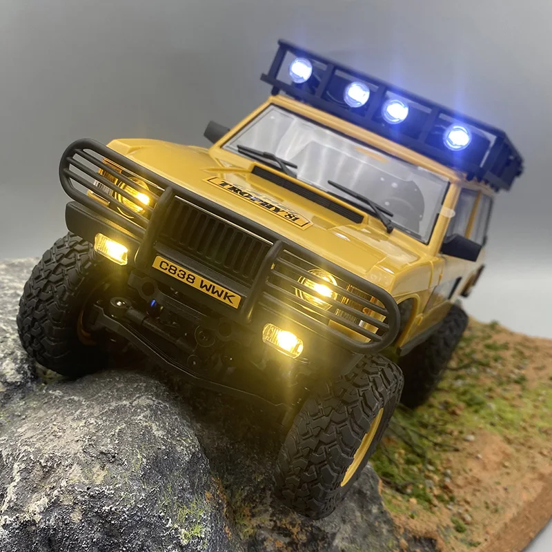 FMS 1/24 FCX24M RANGE ROVER Camel Trophy First-Generation Discovery Defender 110 90 Прожектор Светодиодный светильник