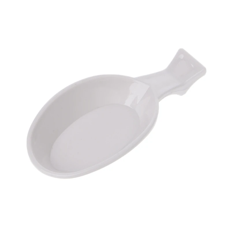 

Spoon Shape Ink Tray Containers Chinese Writing Brush Pen Holder Rest Stand