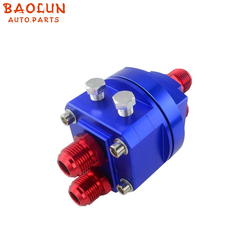 

BAOLUN Oil Filter Relocation Male Sandwich Fitting Adapter Kit 3/4x16 And 20x1.5 Oil Filter Cooler Sandwich