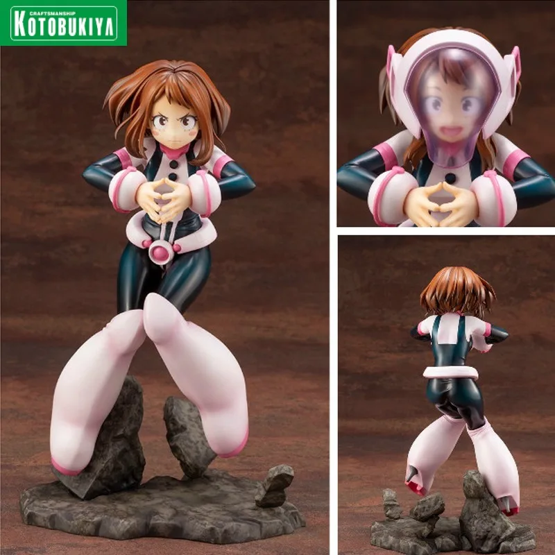 1/8 оригинальная экшн-фигурка Kotobukiya ARTFX J OCHACO URARAKA моя геройская Академия ПВХ аниме модель Специальное предложение коллекционное украшение