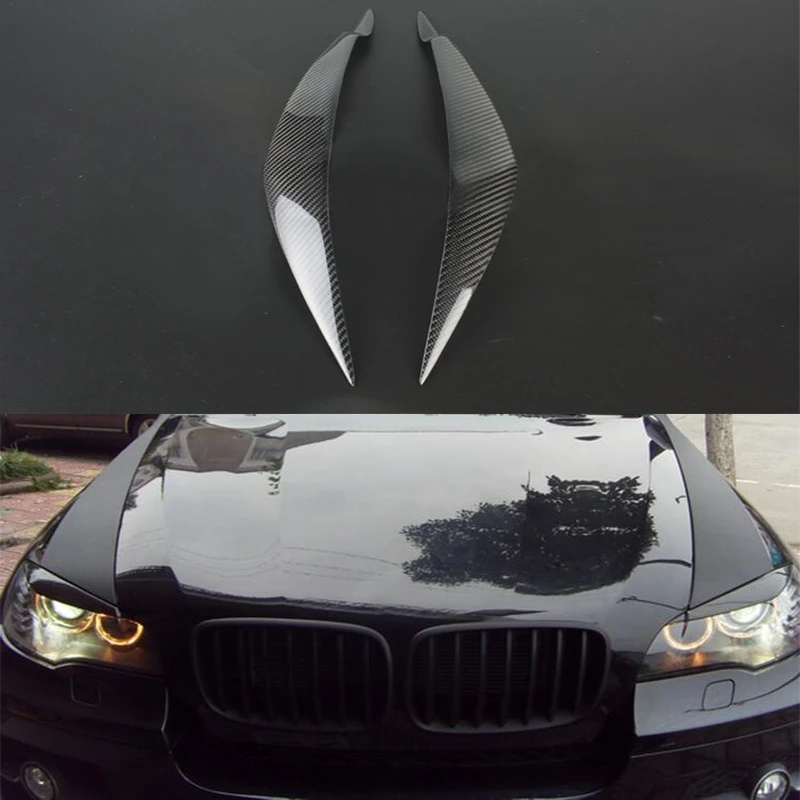 Аксессуары для передней головки автомобиля из углеродного волокна BMW E71 X6 X6M