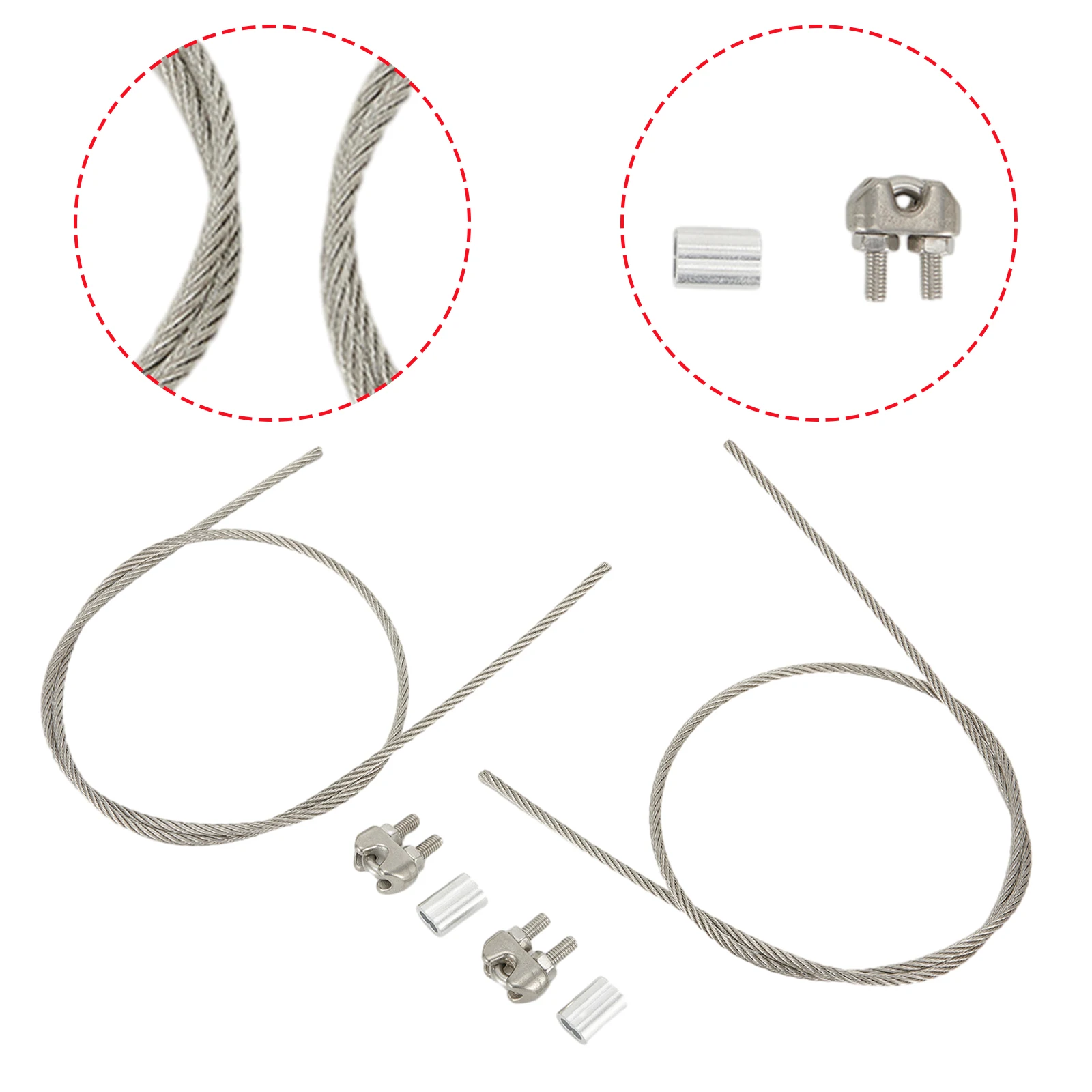 Стальной трос для балкона солнечной панели