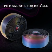 1 pair bike handlebar tape with plugs road bicycle handle bar tape elastic rubber foam anti slip handle grip tape anti shock