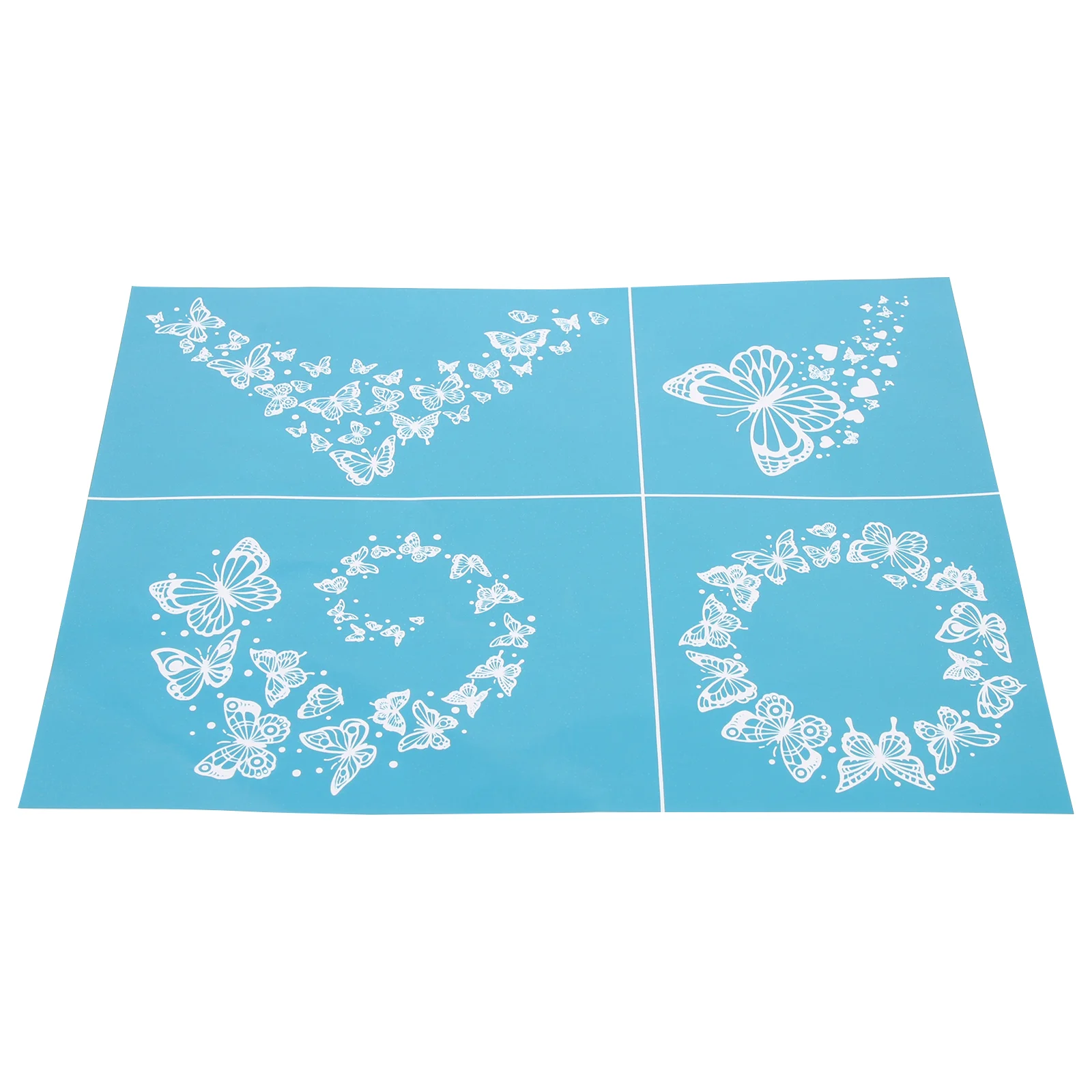 

Screen Silk Stencil Stencils Printing Transfer Reusable Template Mesh Sign Adhesivefabric Painting Transfers Diy Washable Chalk