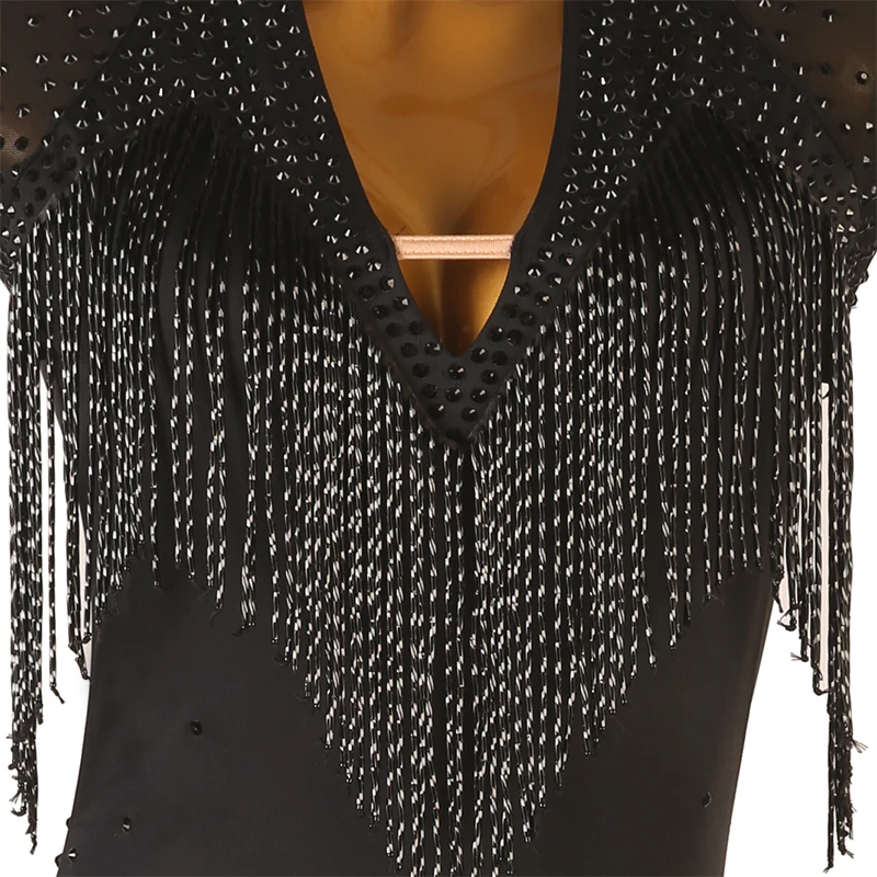 Платье для латиноамериканских танцев высококлассная индивидуальная юбка с