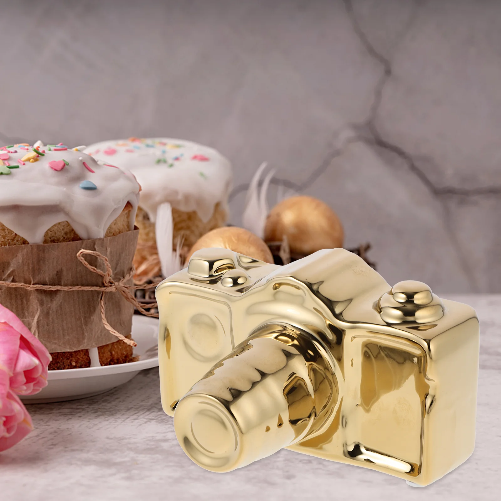 

Minimalistic Decor Home Ornament Desktop Decoration Camera Household Adornment Office