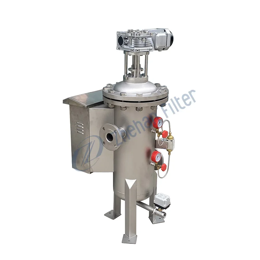 Автоматическое оборудование для очистки пищи и воды с сеткой 120 самоочищающийся