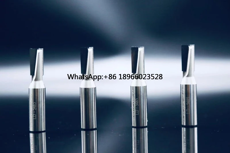 Tideway Концевая фреза PCD алмазная ЧПУ кромка фрезы прямые для дерева акрила МДФ