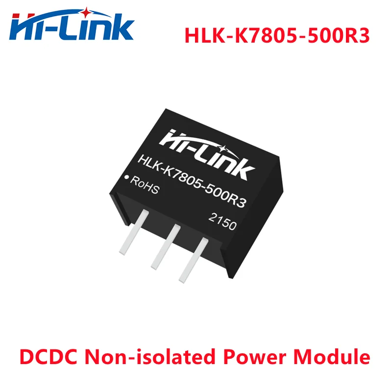

Hi-Link New K7805-500R3 сверхширокое входное напряжение ± 5 В DC-DC неизолированный модуль источника питания с регулируемой защитой от выхода