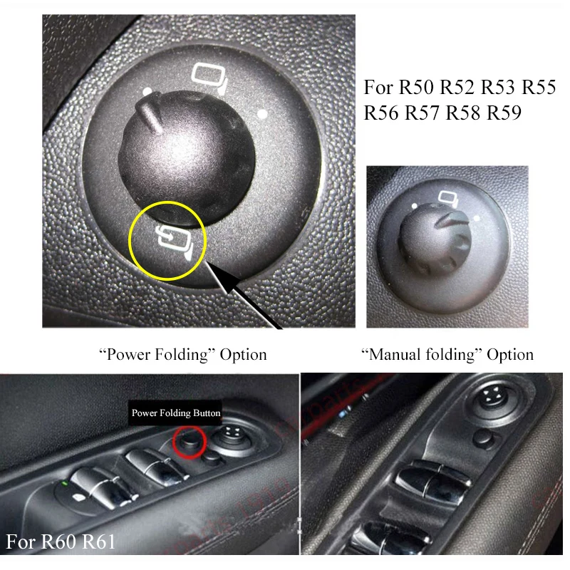 2 шт. чехлы на автомобильные зеркала заднего вида для One S J C W R 55 56 57 58 R59 60 61 CLUB MAN COUNTRY