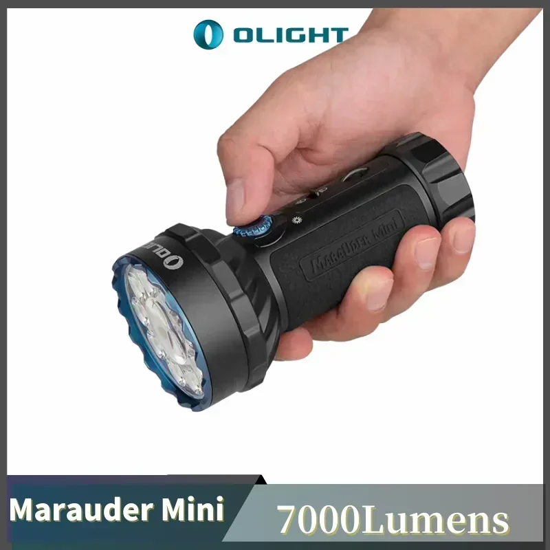 Olight Marauder Mini 7000 люмен светодиодный фонарик перезаряжаемый встроенный аккумулятор