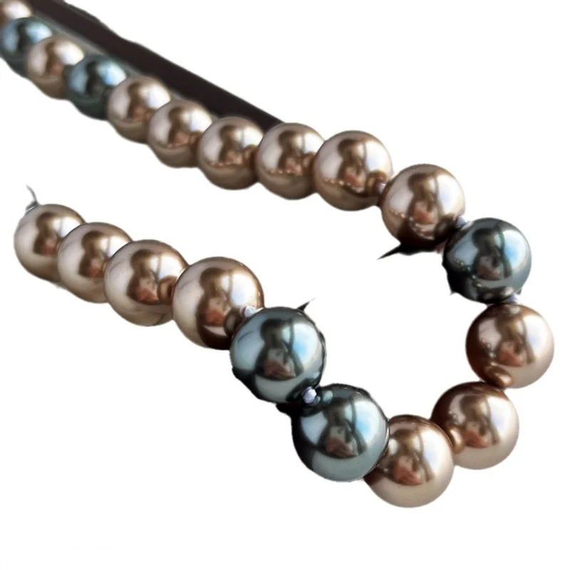 Осенне-зимнее ожерелье во французском стиле с крупными частицами нишевое