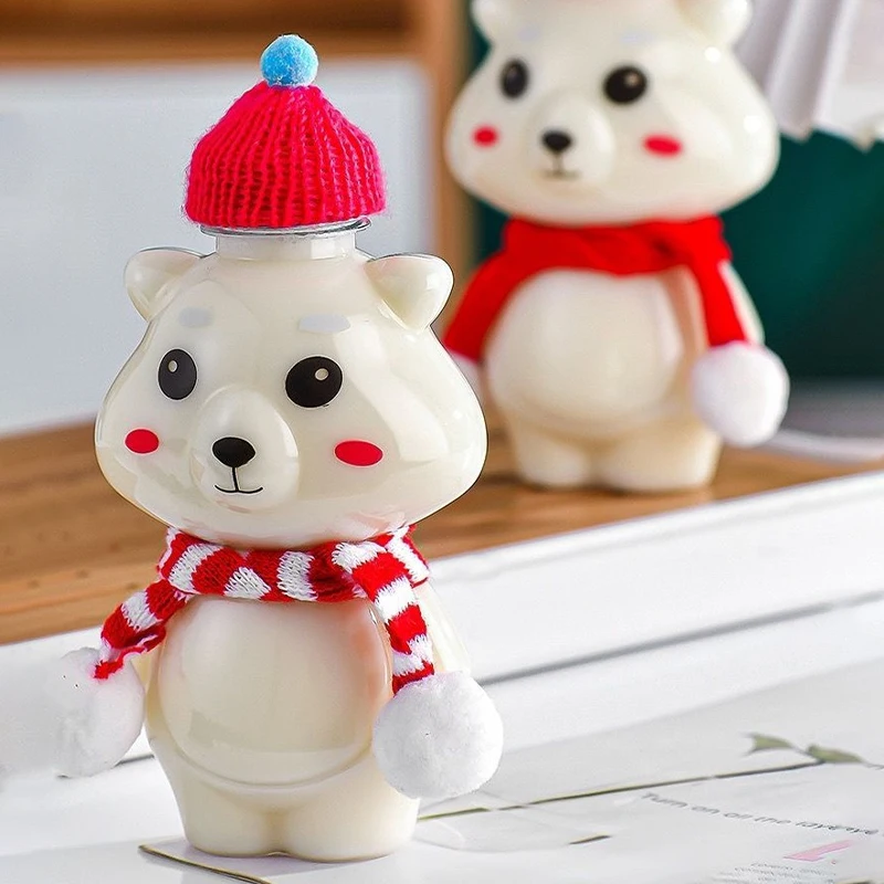 Бутылка Для Воды Рождественские Украшения Пластиковая Чашка Молока На Тему SiBa-Inu